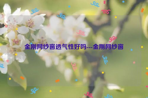 金刚网纱窗透气性好吗---金刚网纱窗