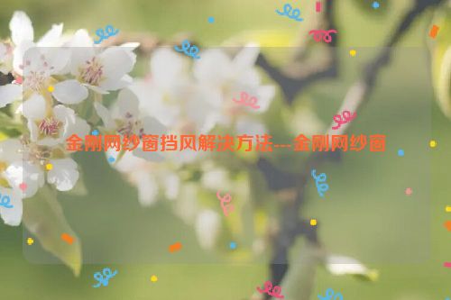 金刚网纱窗挡风解决方法---金刚网纱窗