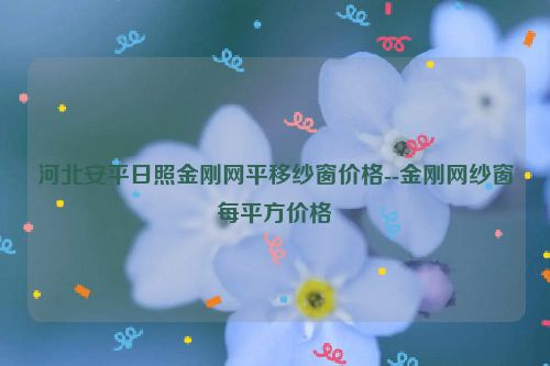 河北安平日照金刚网平移纱窗价格--金刚网纱窗每平方价格