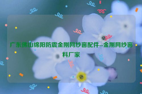 广东佛山绵阳防震金刚网纱窗配件--金刚网纱窗料厂家